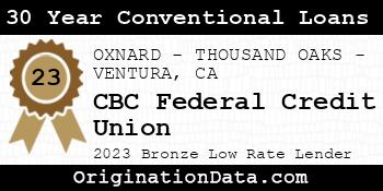 CBC Federal Credit Union 30 Year Conventional Loans bronze