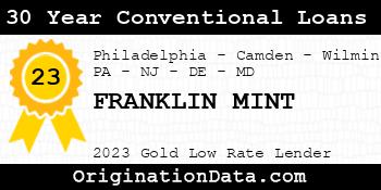 FRANKLIN MINT 30 Year Conventional Loans gold