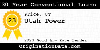 Utah Power 30 Year Conventional Loans gold