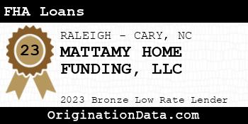 MATTAMY HOME FUNDING FHA Loans bronze