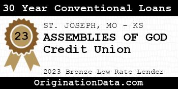 ASSEMBLIES OF GOD Credit Union 30 Year Conventional Loans bronze