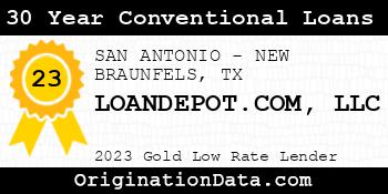 LOANDEPOT.COM 30 Year Conventional Loans gold