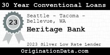 Heritage Bank 30 Year Conventional Loans silver