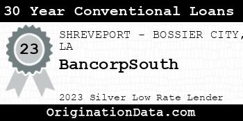 BancorpSouth 30 Year Conventional Loans silver