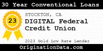 DIGITAL Federal Credit Union 30 Year Conventional Loans gold