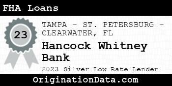 Hancock Whitney Bank FHA Loans silver