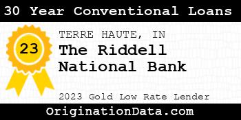The Riddell National Bank 30 Year Conventional Loans gold