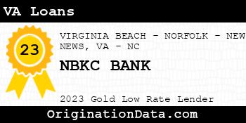 NBKC BANK VA Loans gold