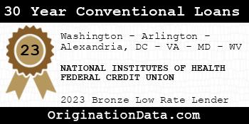 NATIONAL INSTITUTES OF HEALTH FEDERAL CREDIT UNION 30 Year Conventional Loans bronze