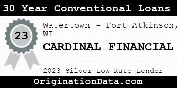 CARDINAL FINANCIAL 30 Year Conventional Loans silver