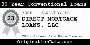 DIRECT MORTGAGE LOANS 30 Year Conventional Loans silver