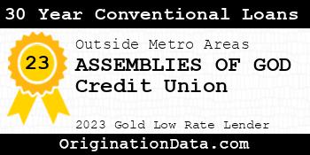 ASSEMBLIES OF GOD Credit Union 30 Year Conventional Loans gold