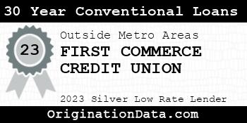 FIRST COMMERCE CREDIT UNION 30 Year Conventional Loans silver