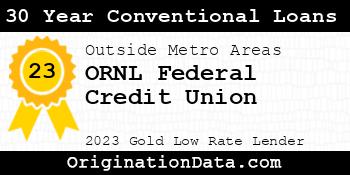 ORNL Federal Credit Union 30 Year Conventional Loans gold