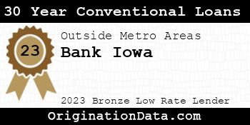Bank Iowa 30 Year Conventional Loans bronze