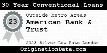 American Bank & Trust 30 Year Conventional Loans silver