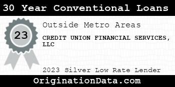 CREDIT UNION FINANCIAL SERVICES 30 Year Conventional Loans silver