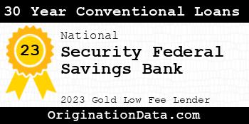 Security Federal Savings Bank 30 Year Conventional Loans gold