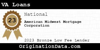American Midwest Mortgage Corporation VA Loans bronze
