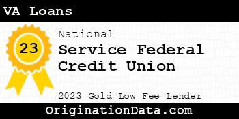 Service Federal Credit Union VA Loans gold