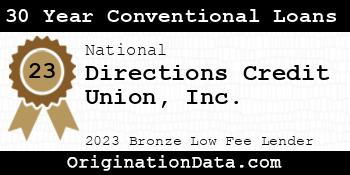 Directions Credit Union 30 Year Conventional Loans bronze