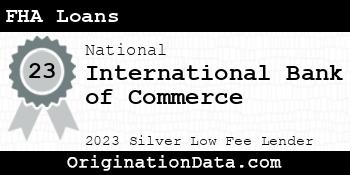 International Bank of Commerce FHA Loans silver