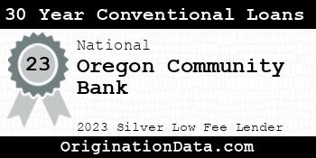 Oregon Community Bank 30 Year Conventional Loans silver