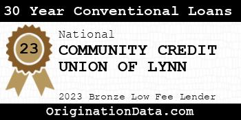COMMUNITY CREDIT UNION OF LYNN 30 Year Conventional Loans bronze