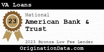 American Bank & Trust VA Loans bronze