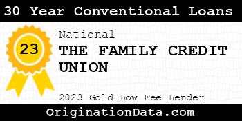 THE FAMILY CREDIT UNION 30 Year Conventional Loans gold