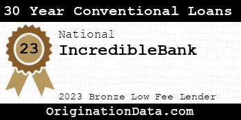 IncredibleBank 30 Year Conventional Loans bronze