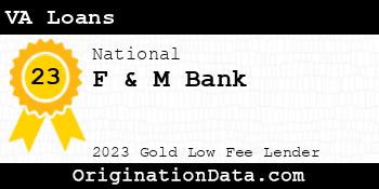 F & M Bank VA Loans gold