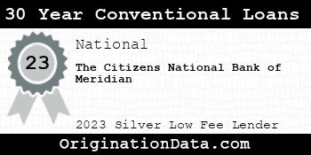 The Citizens National Bank of Meridian 30 Year Conventional Loans silver