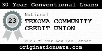 TEXOMA COMMUNITY CREDIT UNION 30 Year Conventional Loans silver