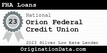 Orion Federal Credit Union FHA Loans silver