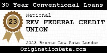 REV FEDERAL CREDIT UNION 30 Year Conventional Loans bronze