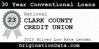 CLARK COUNTY CREDIT UNION 30 Year Conventional Loans silver