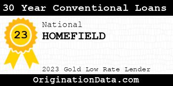 HOMEFIELD 30 Year Conventional Loans gold