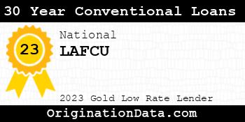 LAFCU 30 Year Conventional Loans gold