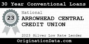 ARROWHEAD CENTRAL CREDIT UNION 30 Year Conventional Loans silver