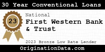 First Western Bank & Trust 30 Year Conventional Loans bronze