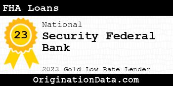 Security Federal Bank FHA Loans gold