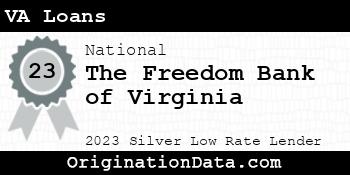 The Freedom Bank of Virginia VA Loans silver