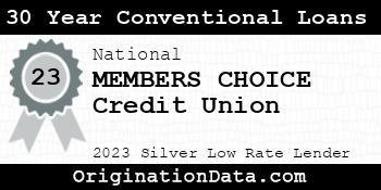 MEMBERS CHOICE Credit Union 30 Year Conventional Loans silver