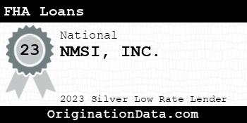 NMSI FHA Loans silver