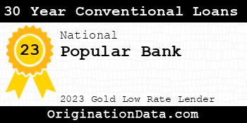 Popular Bank 30 Year Conventional Loans gold