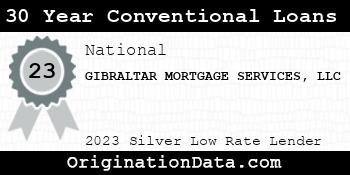 GIBRALTAR MORTGAGE SERVICES 30 Year Conventional Loans silver