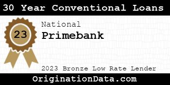 Primebank 30 Year Conventional Loans bronze