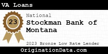 Stockman Bank of Montana VA Loans bronze