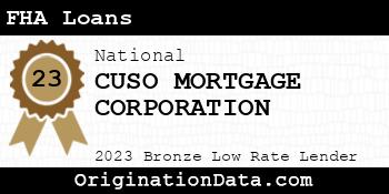 CUSO MORTGAGE CORPORATION FHA Loans bronze